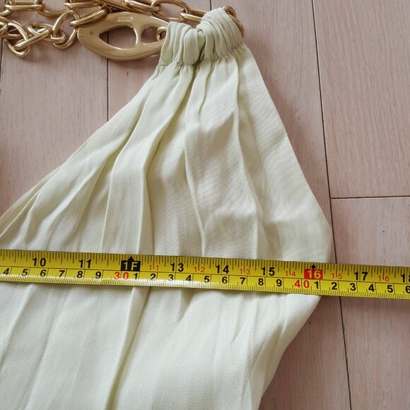 Jonathan Simkhai ! Leoni Chain-Embellished Halter Maxi Dress (6) - Picture 10 of 10